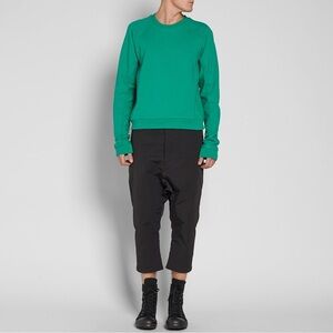 Haider Ackerman Crewneck Green Sweater Size Small